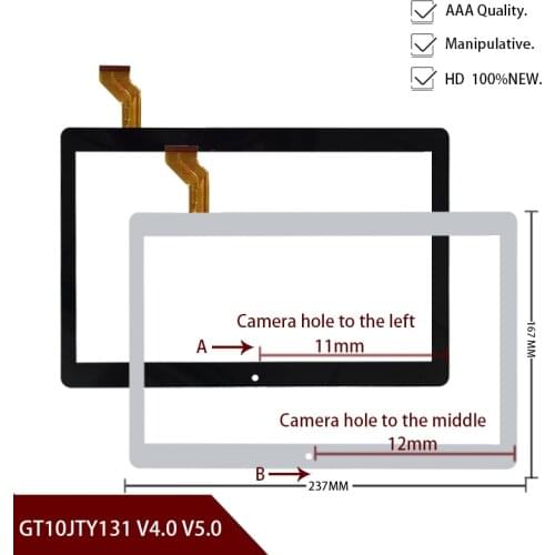 Original New 10.1'' inch for Capacitive touch screen panel Digitizer Glass Sensor GT10JTY131 V4.0 V5.0 Free Shipping