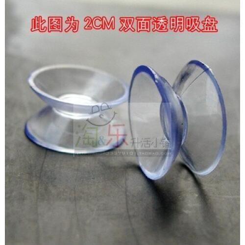 Home Storage & Organization Transparent sucker Wall Hooks Hanger Kitchen Bathroom &car &toys hanger Suction Cup Sucker 2cm