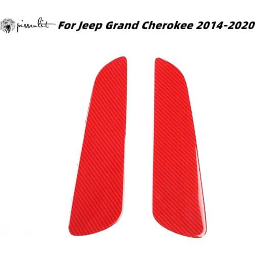 Carbon Fiber Style Rear Trunk Trim ABS Panel for Jeep Grand Cherokee 2014-2020 2017 2016 2019 Limited WK2 2018 2015 Accessorie