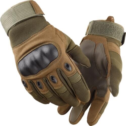 Tactical Gloves Military Tactical Outdoor Sports Breathable Anti-Slip Workout Full Gloves Half Finger Glove for Camping Bike