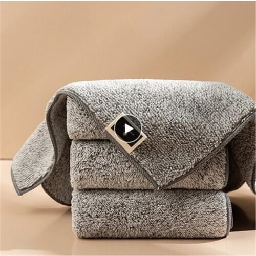 3/1pcs Kitchen Cleaning Cloth Towel Kitchenware Bowl Anti-grease Wiping Rags Super Absorbent Dishcloth Bamboo Charcoal 29*29cm