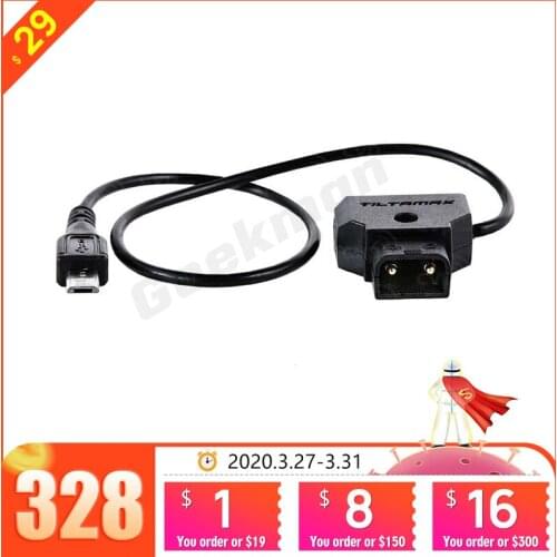 Instock TIlta NUCLEUS-NANO P-TAP to Micro USB Motor Power Cable For Nucleus-nano N Follow Focus Accessories