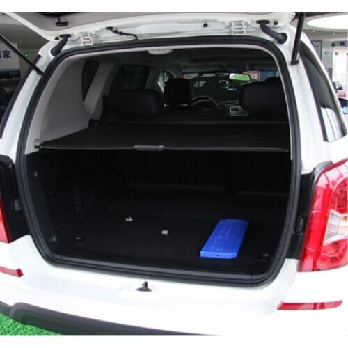 Rear Trunk Security Shield retractable Cargo cover Tonneau cover for Rexton