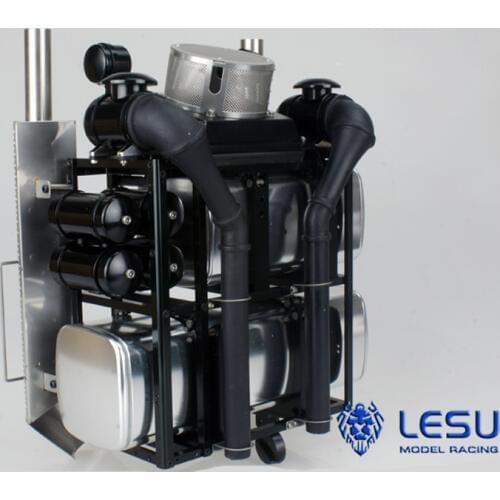 1/14 truck MAN heavy equipment rack G-6038 Tamiya tractor DIY full metal model RCLESU