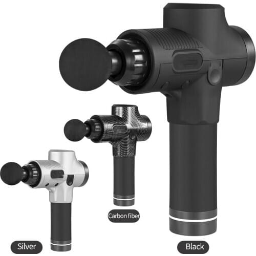 1PC HOT SALE Electric Muscle Relaxation Massager Hand-held Massage Gun Fitness Equipment LCD Digital Display Health Dropship