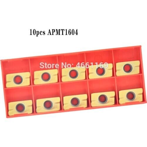 10pcs APMT1604 PDER H2 UE6020 Discount Milling Tool CNC Lathe Tungsten Carbide Ttools Processing Stainless Steel and Steel