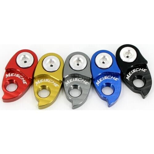 10 Pcs Road Bike Bicycle Rear Derailleur Hanger Extension Extender MTB Mountain Bike Cycling Frame Gear CNC Tail Hook Extender