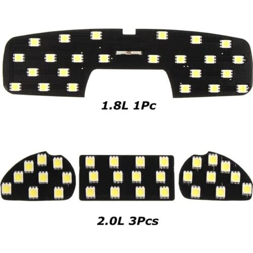 12V LED Car Interior Light Dome Lamp LED Reading Lamp White Map Lights For Ford Ecosport / For Focus 2 MK2 2007-2014