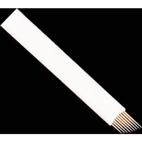 200Pcs 0.25mm 9 Flex Tattoo Needles Permanent Makeup Microblading Blades For 3D Embroidery Manual Tattoo Pen Ma