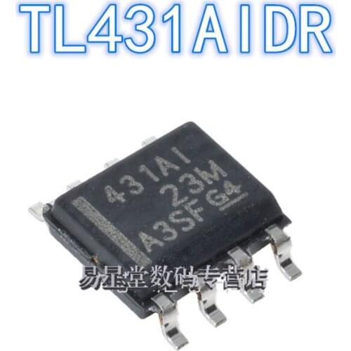 5PCS-50PCS 100% brand new original authentic TL431AIDR SOP-8 TL431 SOP8 code: 431AI shunt voltage chip