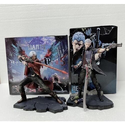 ARTFX J Devil NERO May-Cry DANTE Statue Action Figure Model Figures Toy Doll 10inch