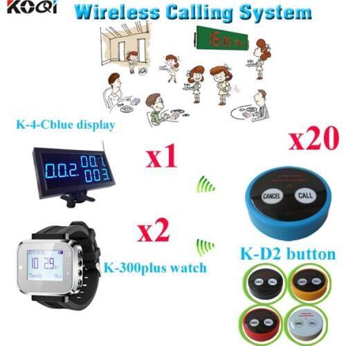 Wireless Table Calling System Most Smart Watch And Nice Design Receiver For Restaurant Service