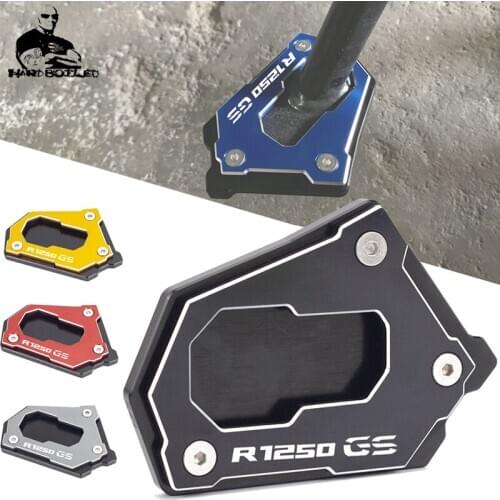 For BMW R1250GS HP R1250 GS R ADVENTURE 1250 GSA 2018-2020 Motorcycle Accessories Kickstand Side Stand Extension Pad Plate Cover