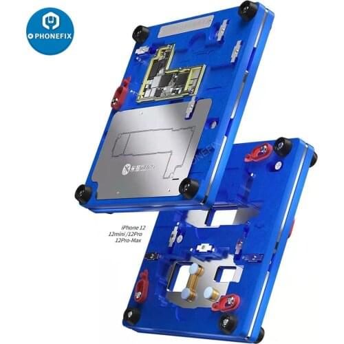 MJ K35 Universal Mobile Motherboard Holder Fixture For IPhone 12/12PRO/12PRO MAX/12MINI Logic Board IC Chip BGA Welding Repair