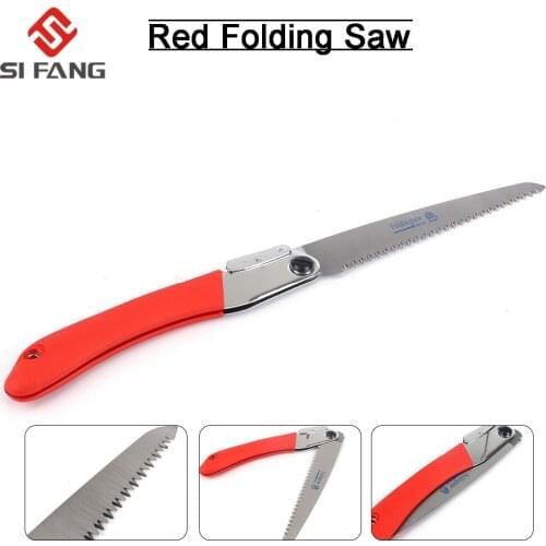 New Folding Cutting Hand Folding Mini Saw with TPR Handle Collapsible Saw for Wood
