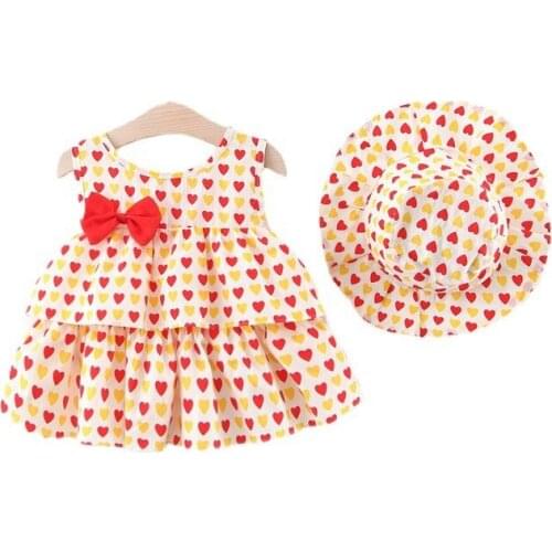 Cute childrens wear and girls' new dresses and girls' fashion skirts in summer baby dress