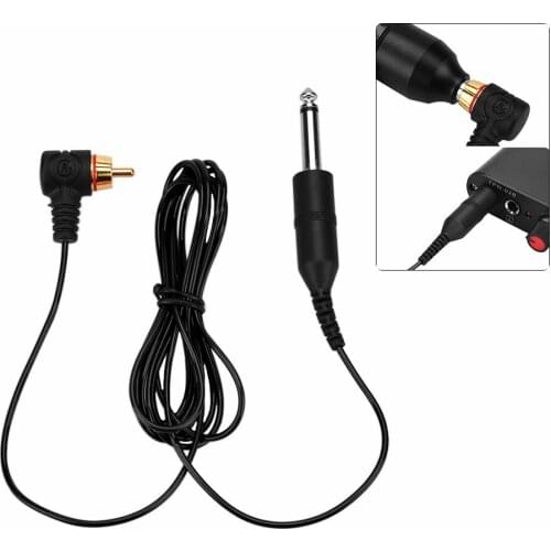 Thin 1.73m /1.92m Clip Cord For Tattoo Power Supply Cabo Para maquina Kabel Tattoo Machine Standard Hook Line