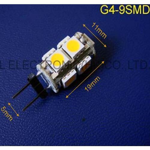 High quality DC12V G4 led Crystal lights G4 Led decorative light 12Vdc G4 led lamps GU4 LED lights 12v free shipping 50pcs/lot