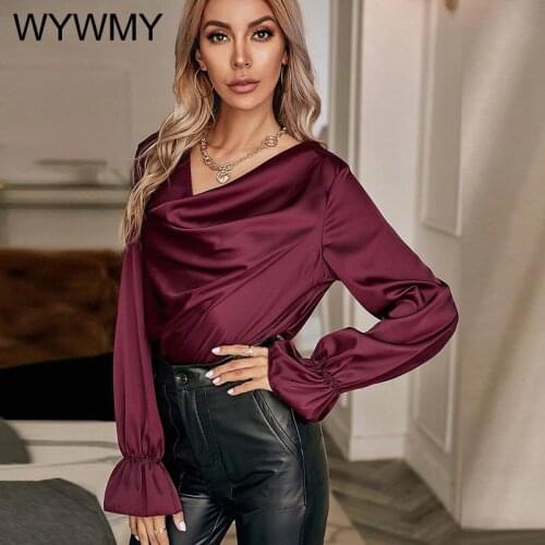 WYWMY Women's Plain T-shirts