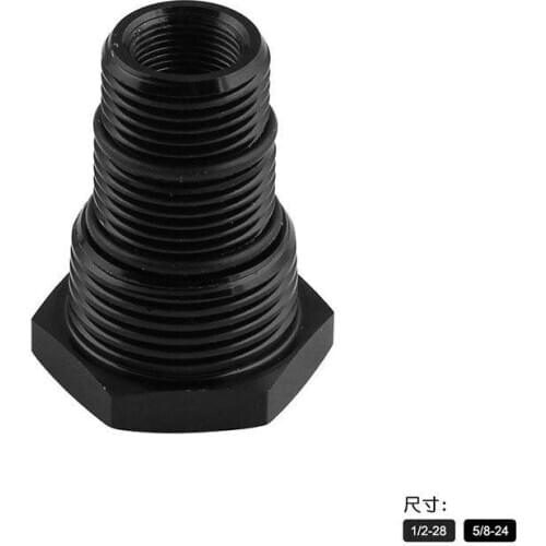 1pcs 1/2-28 To 3/4-16, 13/16-16, 3/4NPT Automotive Threaded Oil Filter Adapter
