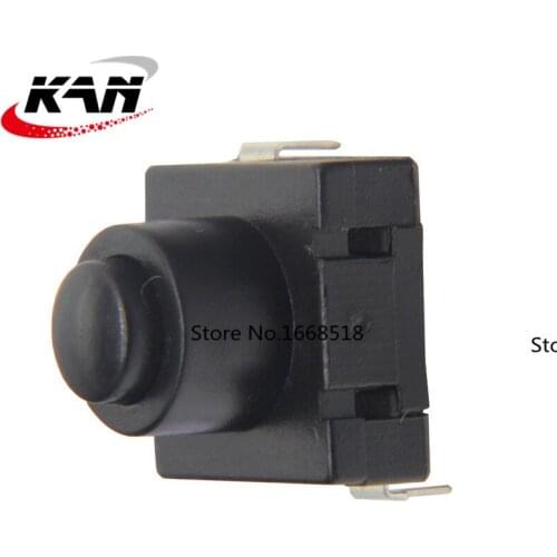 20pcs flashlight button 12*12*12.5 two legs, one open and one off, vertical two-stage point-on tactical switch