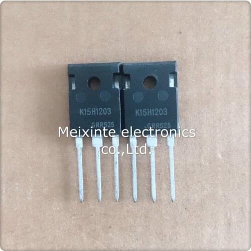 50pcs/lot K15H1203 IKW15N120H3 TO-247 IGBT tube new original