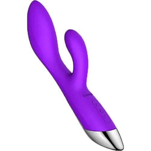 9 Frequency Vibrator Female Masturbator Waterproof And Silent G-spot Double Vibration USB Charging AV Vibration Massage Stick