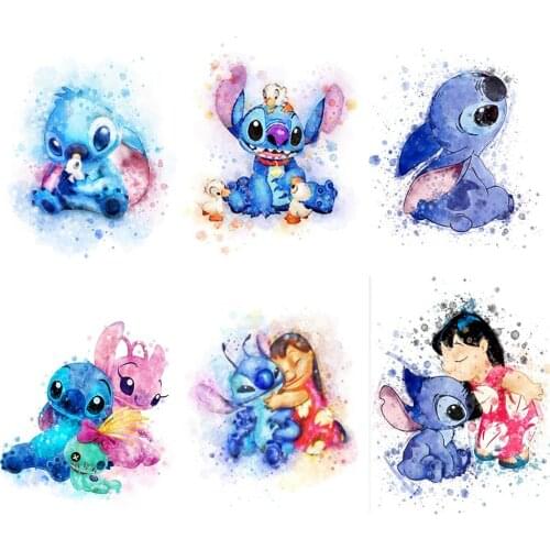 Diamond Embroidery Disney Anime Lilo & Stitch Diamond Painting 5D Mosaic Cross Stitch Kits Picture of Rhinestones Home Decor