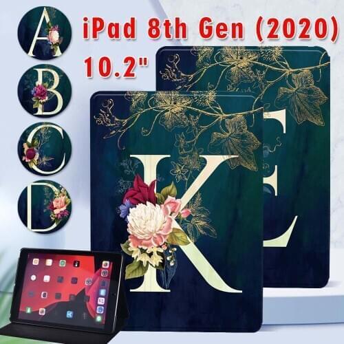 Tablet Case for 2020 IPad 8th Gen, Case for Apple IPad 8 10.2 Inch PU Leather Fashion Protective Case