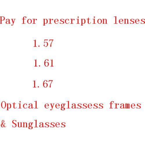 This link for the buyer pay for Cost of prescription lens myopia lens astigmatism lens and anti blue light lens