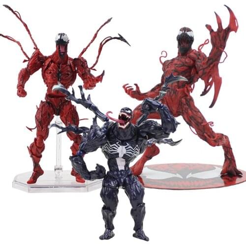15-18cm Avengers Superhero Venom Figurine Amazing Carnage PVC Action Figure Toys Dolls