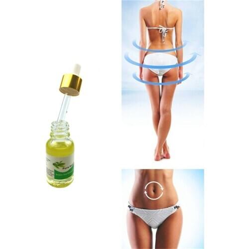 10ml/Bottle Body Slimming in 7 days Green tea Essential oil Stomach Slimming Gel Belly fitness Fat Burning Fast Weight Loss