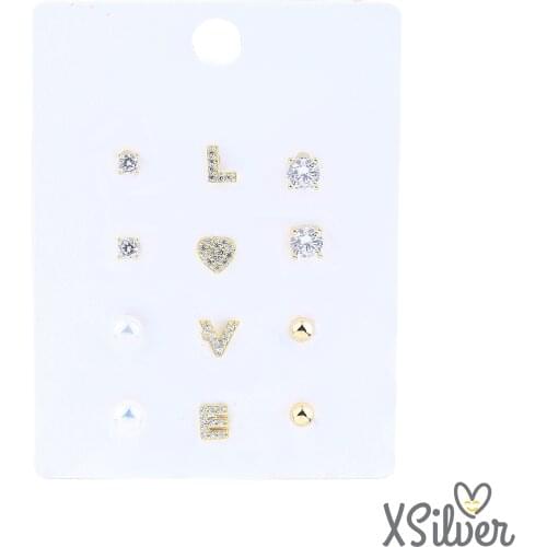 Xsilver 925 Sterling Silver Earring Set