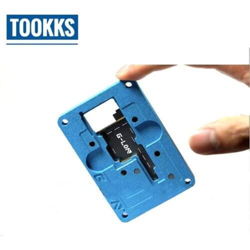 Iphone X BGA Reballing Stencils JIG Kit Mainboard IC CHIP Location Fixture Iphone Chips Circuit Board Repair Tool