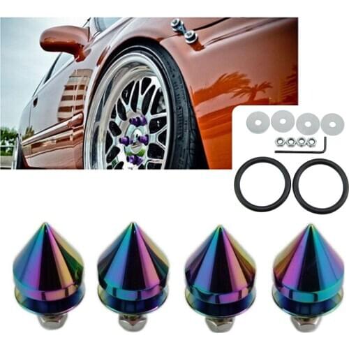 Newest Car Bumpers Colorful Quick Release Fasteners Kit for Truck Fender Hatch Lids New