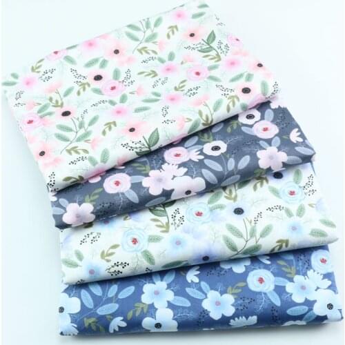 By Half Meter for DIY Sewing Bed Sheet Dress Making Cotton Fabric Twill Fabric Quilting Fabric Kids Baby 50*160cm