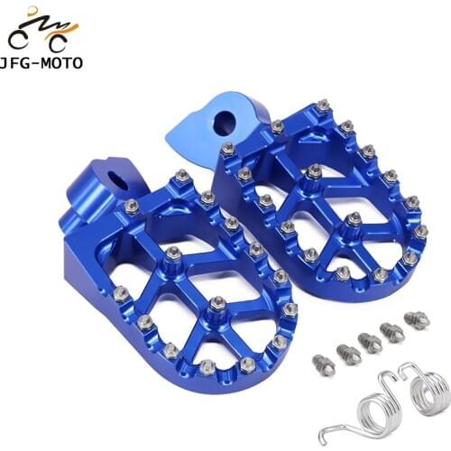 Motorcycle CNC Footrest Footpeg Foot Pegs Pedals Rests For YAMAHA YZ65 YZ85 YZ125 YZ250F YZ426F YZ450F WR250F WR426F WR450F 2020