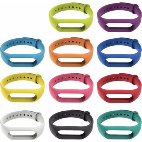 For Xiaomi Mi Band 1A /1S Sport Strap Smart Bracelet Watch MiBand 1A /1S Colorful WristBand Replacement Bracelet Strap Band