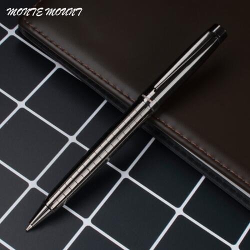 Luxury Metal Ballpoint Pen High Quality Business Writing Signing Calligraphy Pens Office School Stationery Supplies 03733