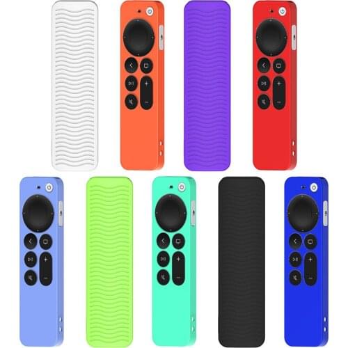 Silicone Protective Cover Waterproof Case for TV Siri Remote Controller 2021