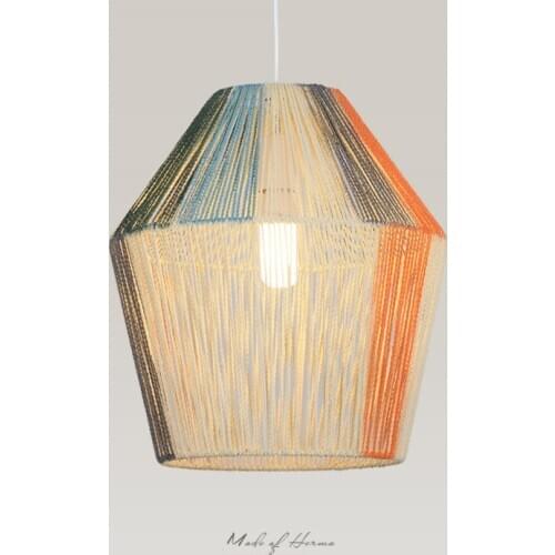 Modern Rattan Pendant Lights Japanese Style Colored Hemp Rope Hanglamp For Dining Room Bedroom Homestay Loft Decor E27 Fixtures