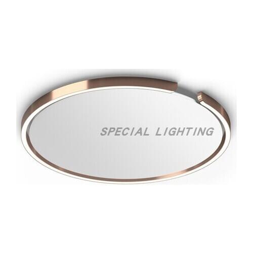 Modern minimalist LED creative C-shaped ceiling lamp designer living room study bedroom ceiling lamp