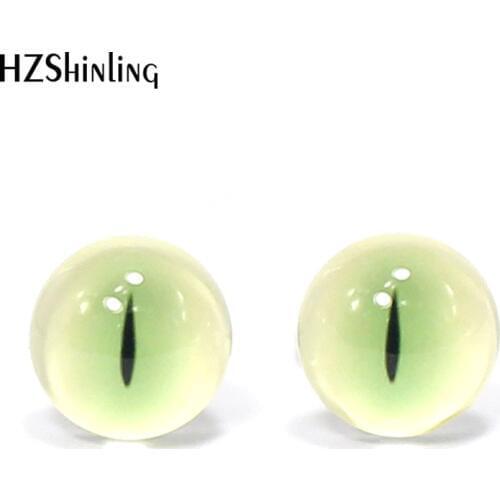 3 pairs 12mm Handmade glass eyes Dragon Monster Toy Eyes Glass Cabochons DIY Animal Pets Eyes Accessory