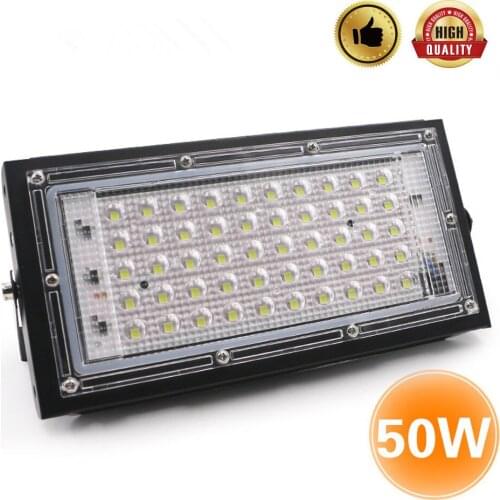 5pcs Waterproof Outdoor Light For Garden Home Decoration Spotlight Plug in 50W RGB AC220V LED Flood Light