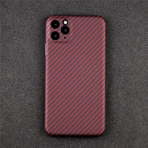 Aramid fiber Back Cover For apple iphone 12 pro max Case 11 Protective Case carbon Cases and covers bumper Official Design