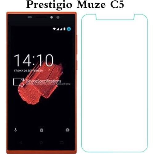 Tempered Glass Film FOR Prestigio Muze C5 PSP5510 DUO Screen Protector Premium Scratch-proof Protective Front Glass Film