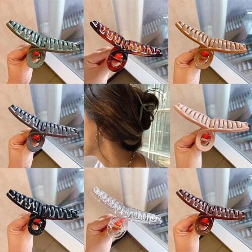 1PC Fashion Woman Classic Elegant Big Pearl Hair Claws Hair Clips Crab Girls Hair Accessories Hairpins Female Ornament Barrettes