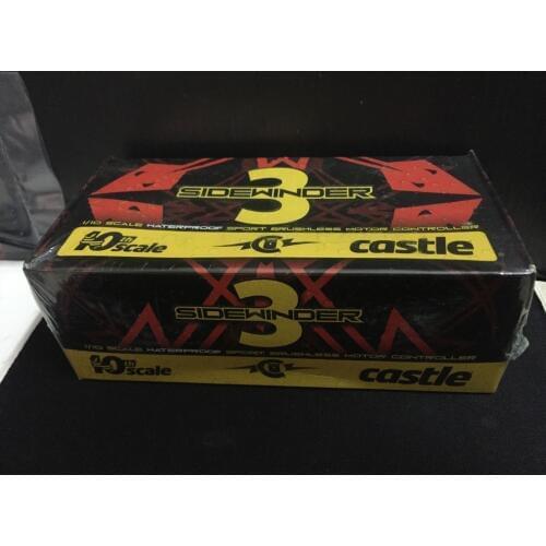 Castle Creations 1/10 Sidewinder 3 Waterproof ESC 010-0115-00 Waterproof ESC