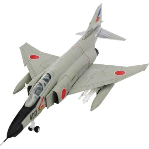 1:100 Scale 51F-4EJ Phantom Fighter Military Model Diecast Plane Model Kids Adults Toys for Commemorate Collection Gifts