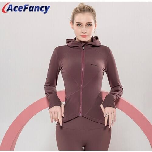 Acefancy Women's Running Jackets